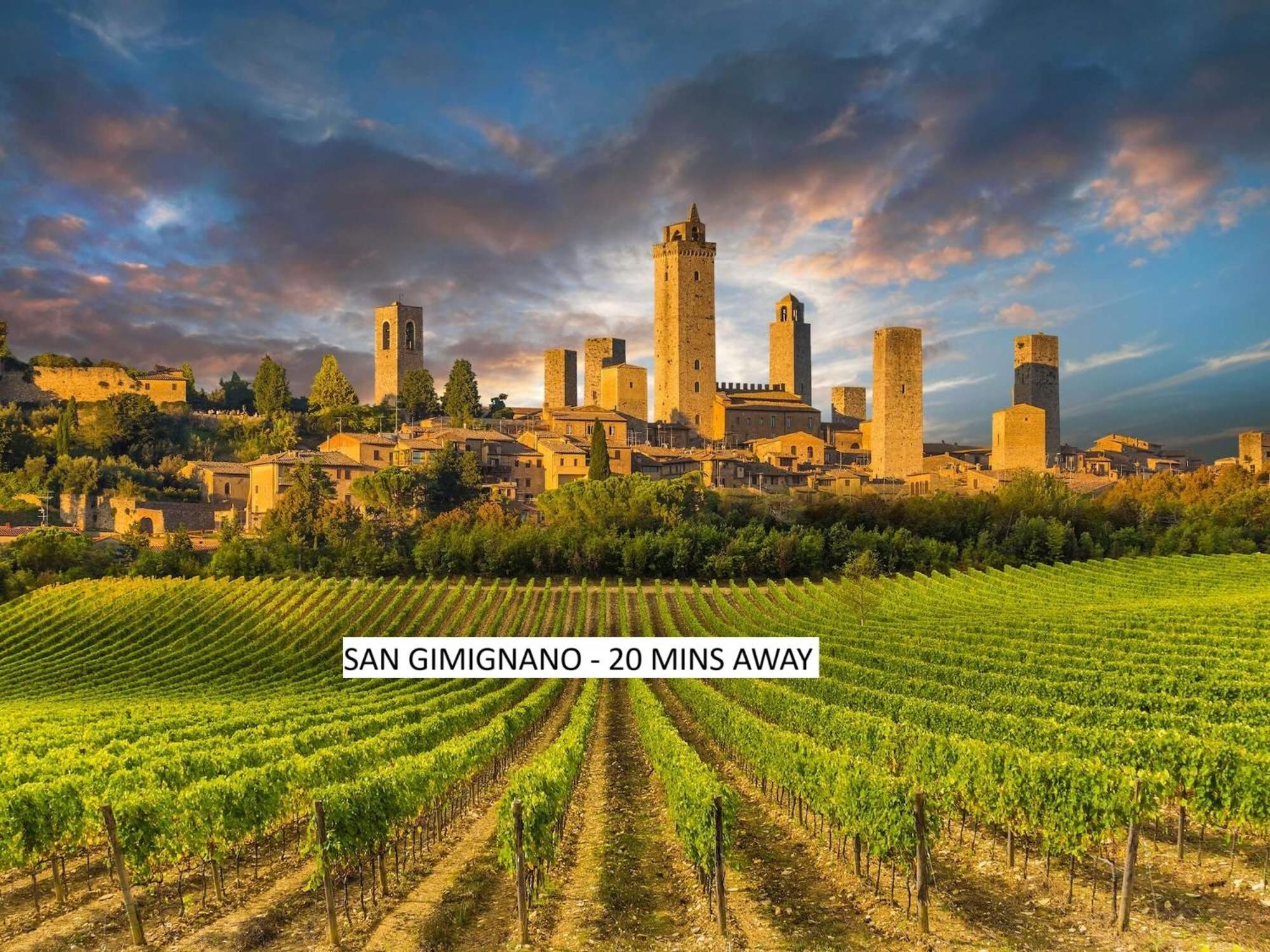 Lacollinatuscany Between San Gimignano And Volterra Eksteriør billede